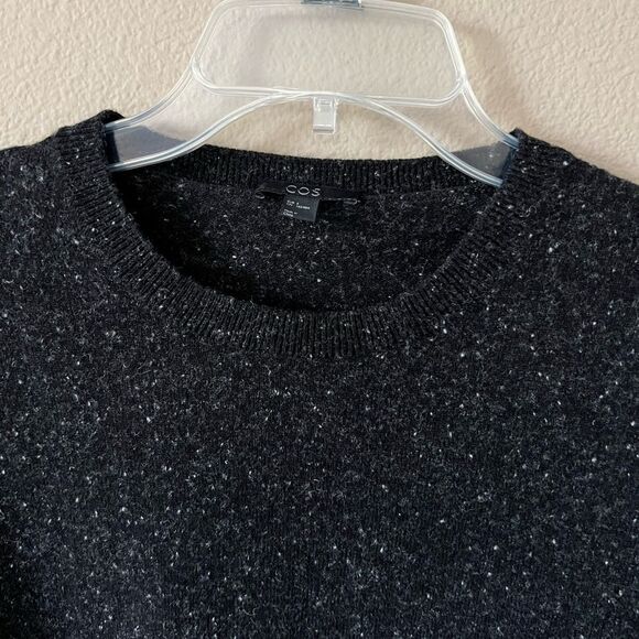COS Speckled Wool Pullover Sweater - Picture 2 of 7